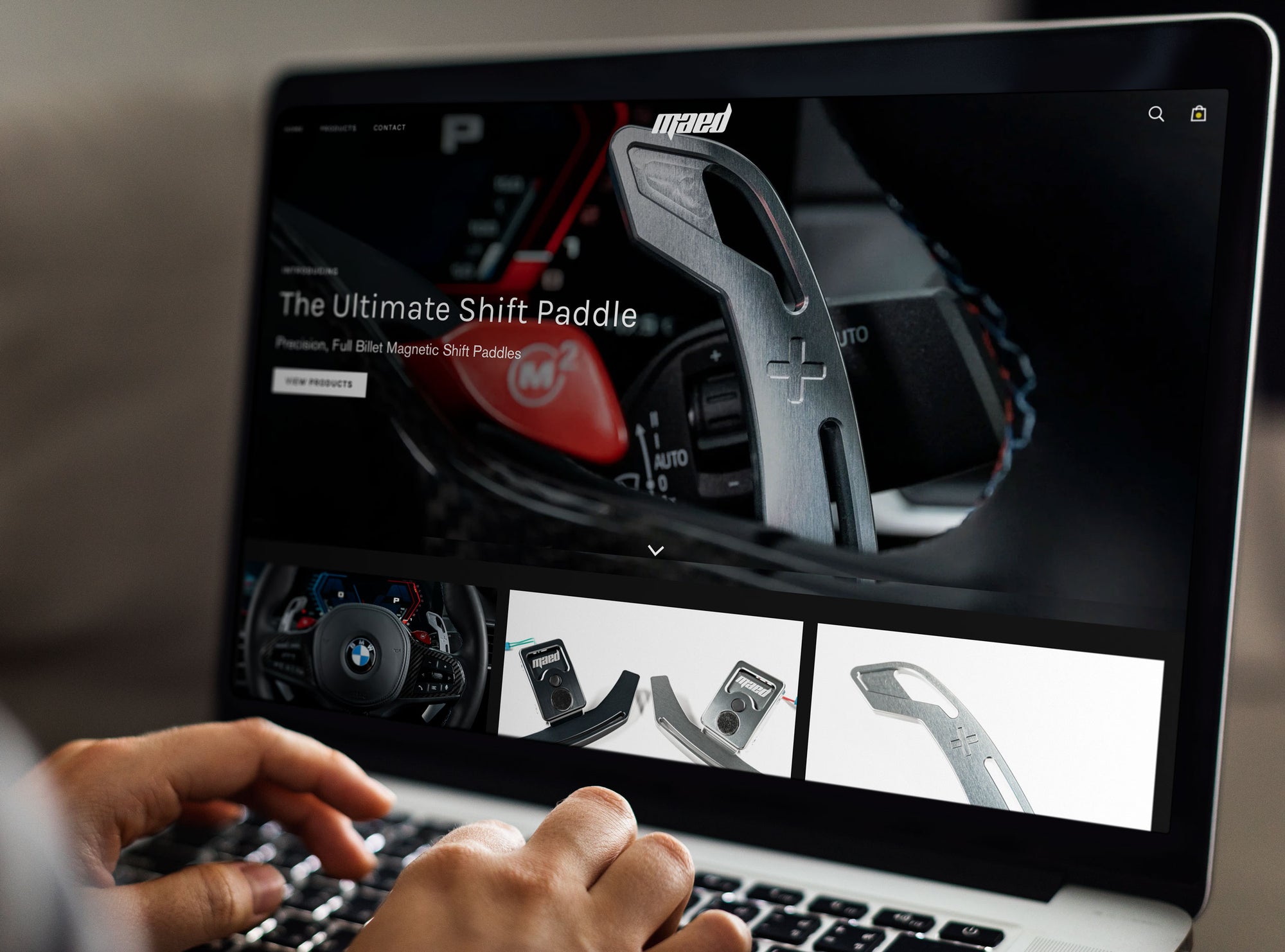 Welcome to MAED - the home of high-end magnetic paddle shifters